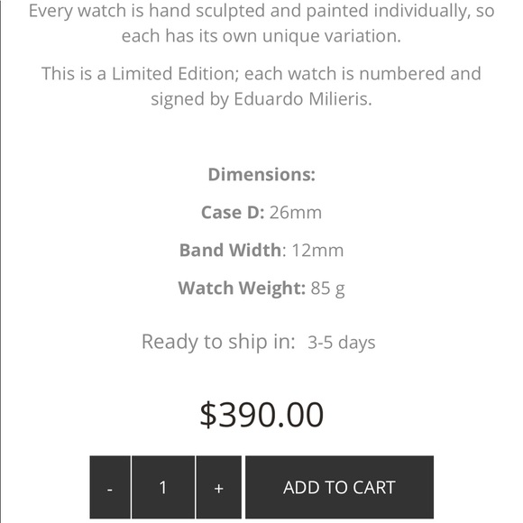 Watch craft FFBO- Full Moon watch - Picture 7 of 7